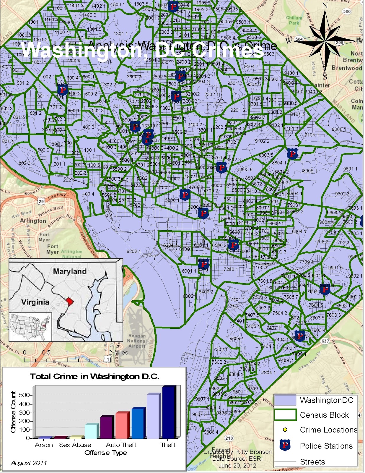 Seadottir'sGISblog Washington DC Crime Lab